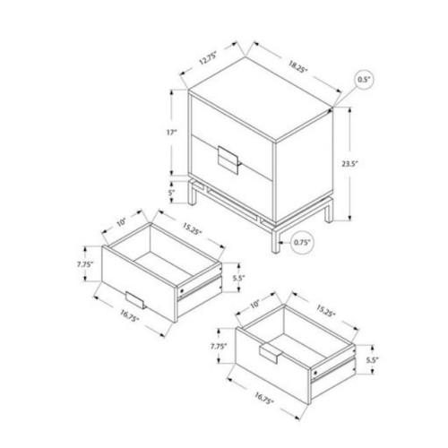 Accent Table.Monarch Specialties Inc Monarch Specialties Accent Table