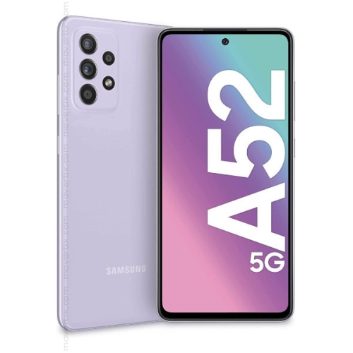 SAMSUNG  Refurbished (Good) - Galaxy A52 | 128GB, 8GB Ram| Model A5260| Refurbrished - Awesome In Purple