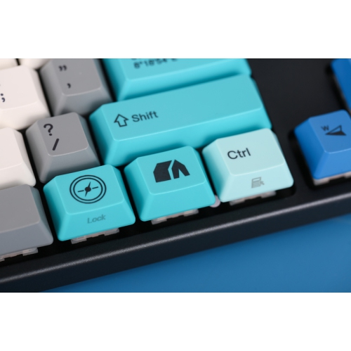 Varmilo Summit R2 - Wired Mechanical Keyboard, White Backlit, EC Ivy Switch, PBT Keycaps, Full Size, Black