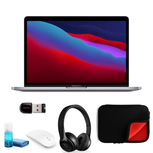 Apple MacBook Pro M1 13 Inch 256GB - Kit with Black Beats Headphones