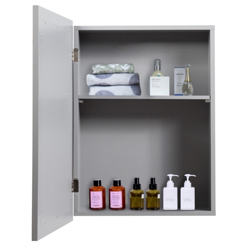 TOPBUY  Bathroom Cabinet Wall-Mounted Storage Organizer Medicine Cabinet