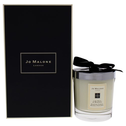 JO MALONE  Basil And Mandarin Scented Candle By for Unisex - 7.1 OZ Candle In Lime Best candle ever