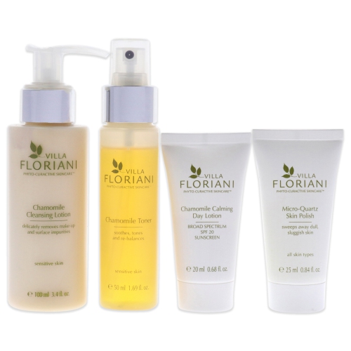 Calming Skincare Travel Kit by Villa Floriani for Women - 6 Pc