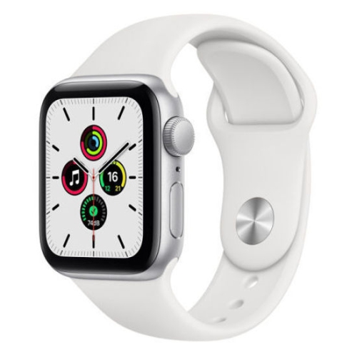 APPLE  Refurbished (Excellent) - Watch Se (Gps) 44MM Silver With Sports Band - Certified Refurbished In White