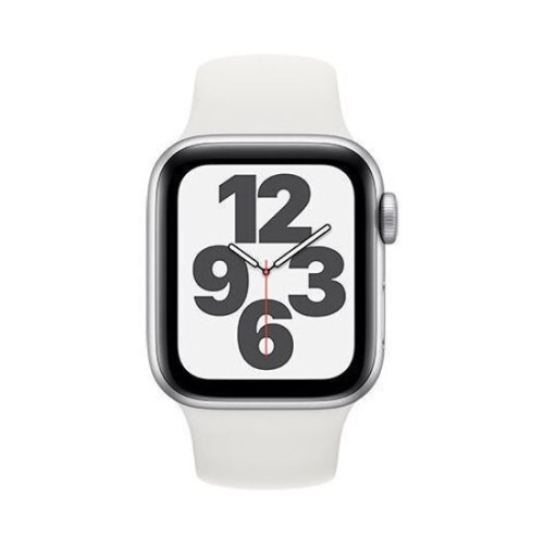 Apple Watch SE (Gps) 40MM Silver with White Sports Band - Certified Refurbished by APPLE - Refurbished condition - Image 2