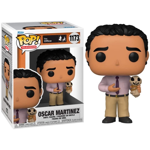 Pop Television The Office 3.75 Inch Action Figure - Oscar Martinez with Scarecrow #1173