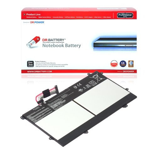 Image 1 de 7.. DR. BATTERIE - Remplacement pour Asus C100PA 3J / C100PA C 3J / Chromebook C100 Convertible / 0B2000-0155000 / 0B200-01650000 [3.8V / 8157mAh / 31Wh]