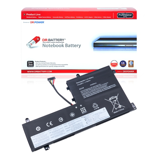 DR. BATTERY - Replacement for Lenovo Legion Y530-15ICH / Y540-15IRH / Y540-17IRH / L17S3PG1 / SB10W67196 / SB10W69462 [11.25V / 4670mAh / 52.5Wh]