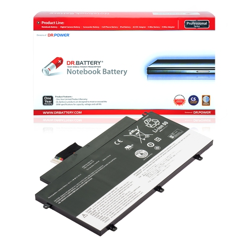 DR. BATTERY - Replacement for Lenovo ThinkPad T431s 20AC0019US / 20AC001AUS / 20AC001CUS / FRU 45N1121 / FRU 45N1123 / 3ICP6 [11.1V / 4250mAh / 47Wh]