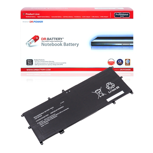 DR. BATTERY  - Replacement for Sony Svf14N / Svf14N11Cxb / Svf14Na1Ul / Svf15N17Cxb / Svf15N18Pxb / Bps40 / Vgp-Bps40 [15V / 3170Mah / 48Wh]