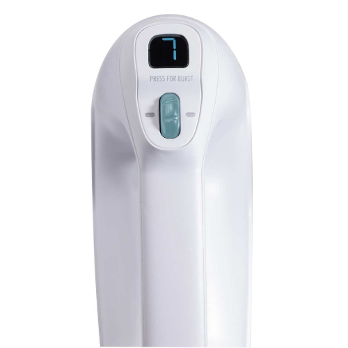 7 Speed Hand Mixer. 21.43 cm × 8.7 cm × 25.34 cm Hamilton Beach Professional 7 Speed Hand Mixer Lockable Swivel Cord for Right or Left Hand Use