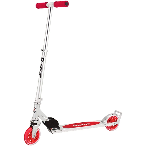 Image 1 de 7.. Trottinette Razor A3 Rouge avec Wheelie Bar