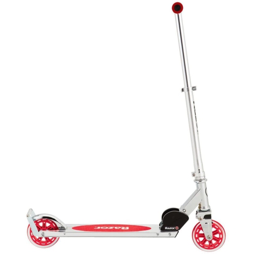 Razor A3 Red Kick Scooter with Wheelie Bar
