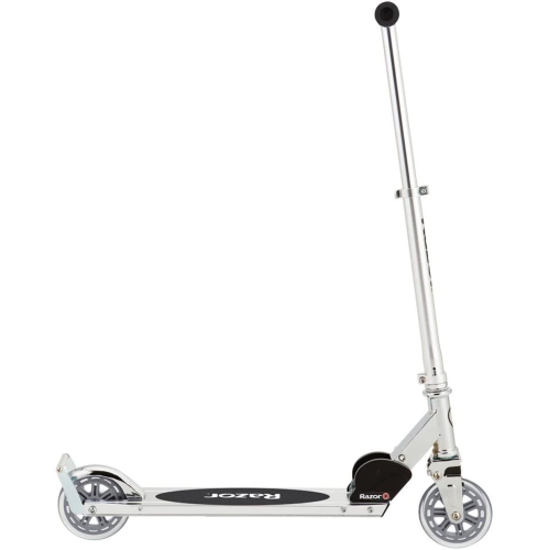 Razor A3 Clear Kick Scooter with Wheelie Bar