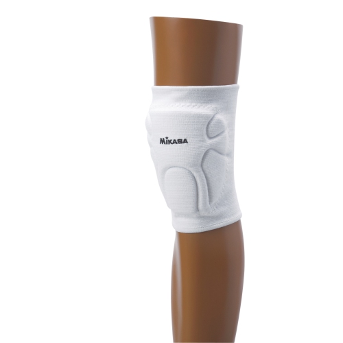 Mikasa 830 Series Antimicrobial Advanced Competition Knee Pads - Senior Size, White