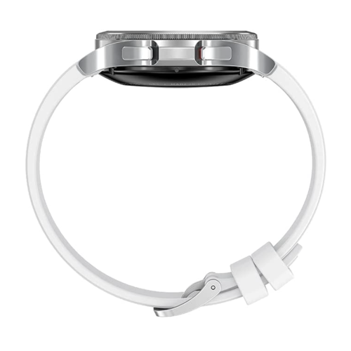 Refurbished - Samsung Galaxy Watch4 Classic 42mm Smartwatch with Heart Rate Monitor - Silver