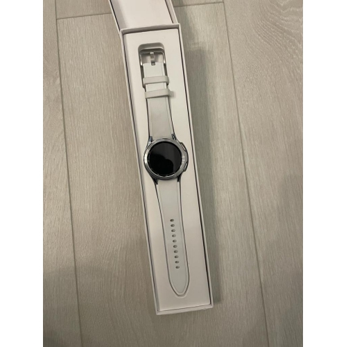 Refurbished - Samsung Galaxy Watch4 Classic 42mm Smartwatch with Heart Rate Monitor - Silver