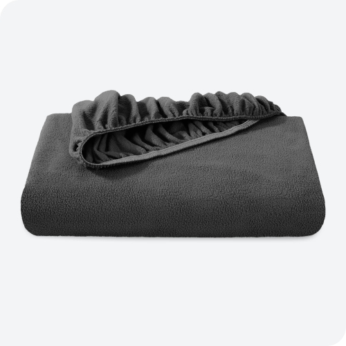 Bare Home Super Soft Fleece Fitted Sheet