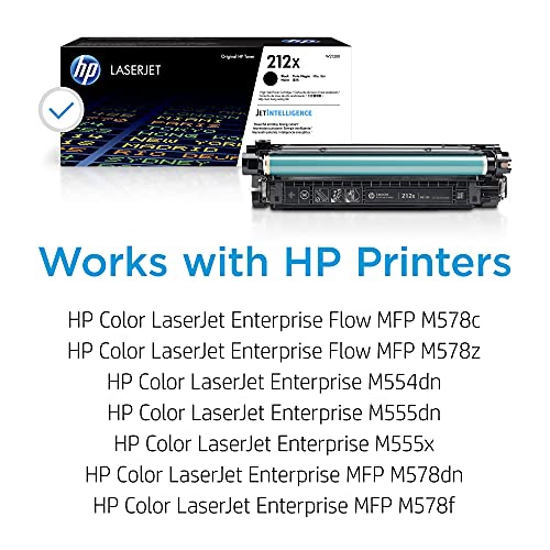 HP 212X High Yield Black Original LaserJet Toner Cartridge