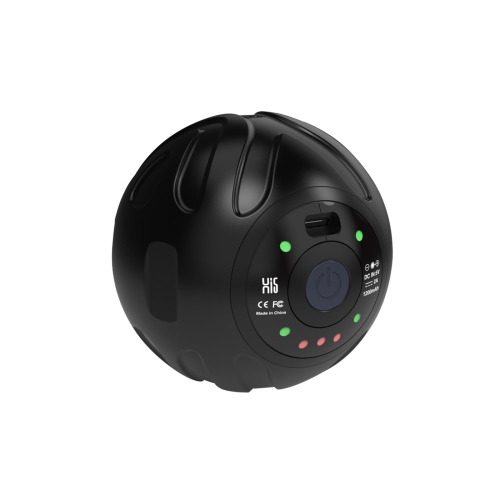 Hi5 Clinton Light Weight Vibration Massage Ball with 5 Level Speeds for Multiple Part Massage, Black