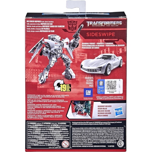 Transformers Studio Series 6 Inch Action Figure Deluxe Class Wave 4 - Sideswipe