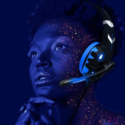Gaming Headset G9000Max Blue with Noise Isolating 120° Adjustable Omnidirectional Mic 40mm Driver