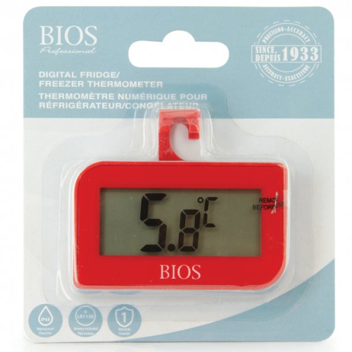 Bios DT133 Fridge/Freezer Thermometer Non-Contact Digital -4-122°F