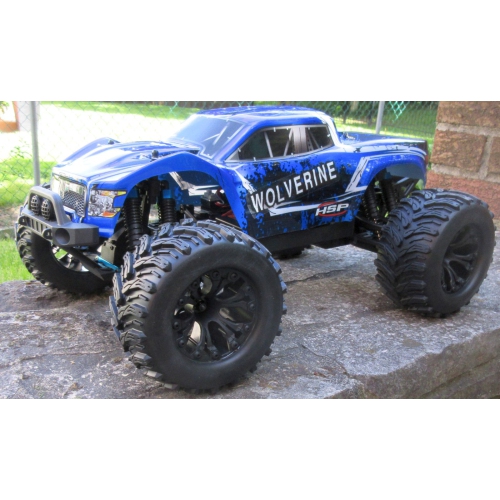 Wolverine Pro RC Truck Brushless Electric 1/10 4WD RTR with 2S LIPO Battery 70194 FREE SHIPPING