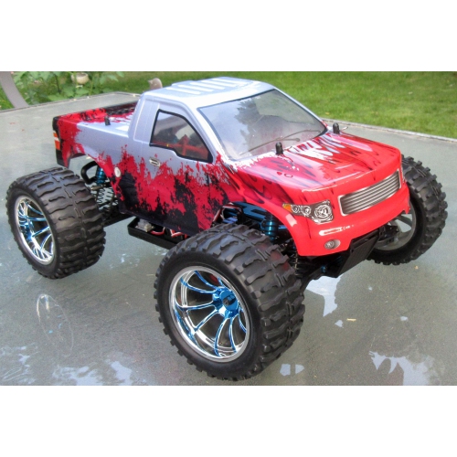 CAMION téléguidé électrique sans balais à 1/10 roues motrices échelle 88073 expédition GRATUITE