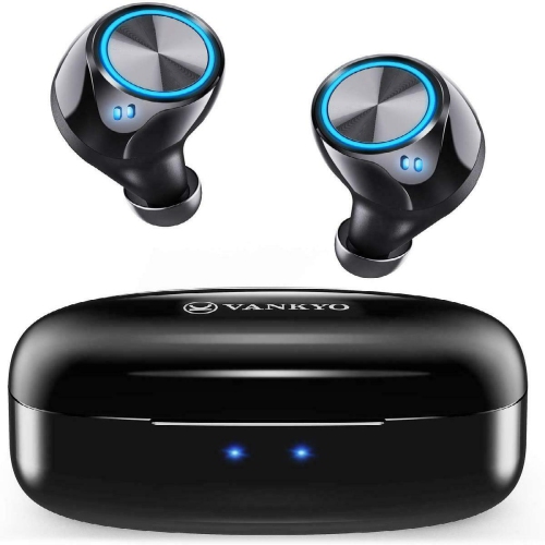 VANKYO  X180 True Wireless Earbuds, Smart Touch Ipx8 Waterproof Sport Headphones Control Bluetooth 5.0 In-Ear Earphones, Ipx8 Waterproof Sport Best Earbuds