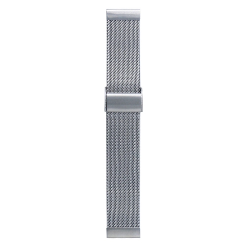 STRAPSCO  Stainless Steel Mesh Watch Band Strap for Samsung Galaxy Watch 4 - In Silver