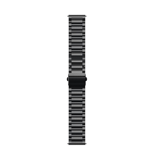 Bracelet en acier inoxydable StrapsCo pour Samsung Galaxy Watch 4 - Noir