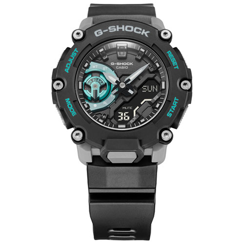 Montre sport chronographe de 50,9 mm pour hommes G-Shock de Casio - Noir - Bleu