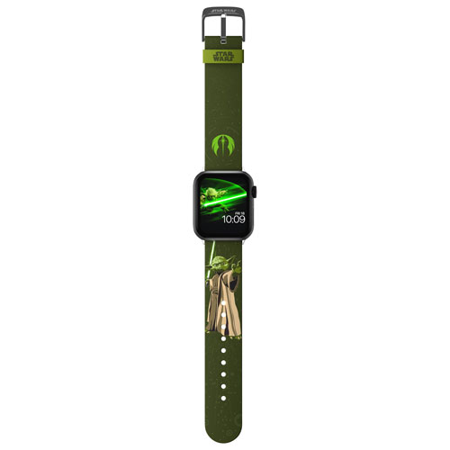 Bracelet en silicone Star Wars de MobyFox pour Apple Watch - Yoda