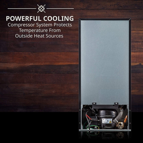 Ivation 18 Bottle Compressor Wine Cooler Refrigerator with Wi-Fi Smart App Control Cooling System | Large Freestanding Wine Cellar Fridge For Red