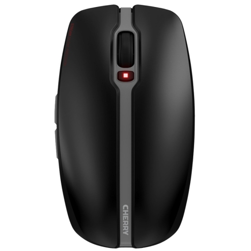 CHERRY BLACK WIRELESS KEYBOARD & MOUSE COMBO 104+10 KEY US INTL LAYOUT 6 BUTTON MOUSE WITH 1000/1600/2400 DPI