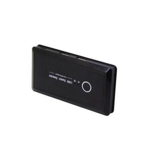 Commutateur de partage/sélecteur USB 2.0 2 partage d’ordinateur 4 périphériques USB KVM