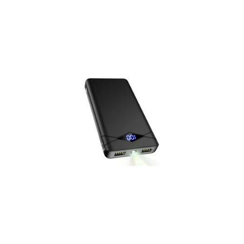 10000mAh Power Bank LED Display Portable Charger Dual 3A High-Speed USB Ports