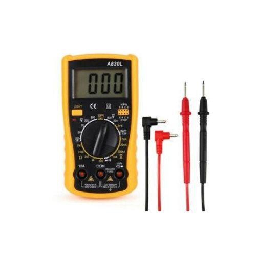 Multimètre numérique LCD calibre CA/CC résistance Capactance Testeur