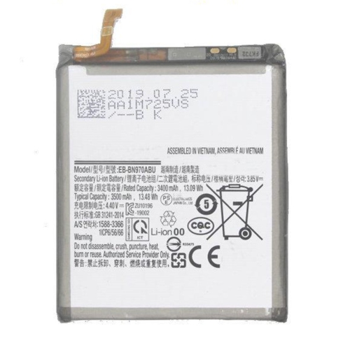 MS TECH  Replacement Battery - Compatible With Samsung Galaxy Note 10 N970 Eb-Bn970Abu
