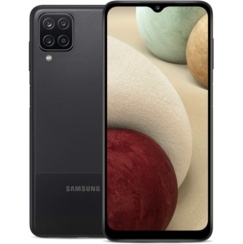 Samsung Galaxy A12 32GB/3GB RAM - International Model - GSM Unlocked Smartphone - Black - Open Box