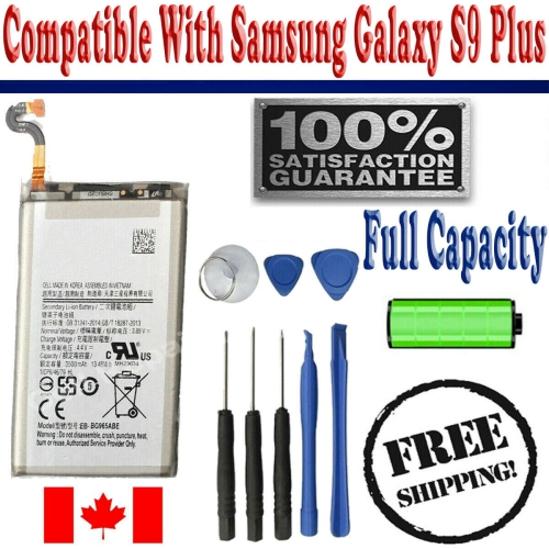 Replacement Battery For Samsung Galaxy S9 PLUS EB-BG965ABE Plus Free Tools