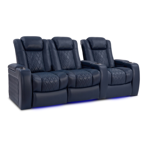 VALENCIA SEATING Tuscany Home Theater Seating | Premium Top Grain Italian Nappa 11000 Leather, Power Reclining, Power Lumbar Support, Power Headrest Has everything you would ever need in luxury theatre seating