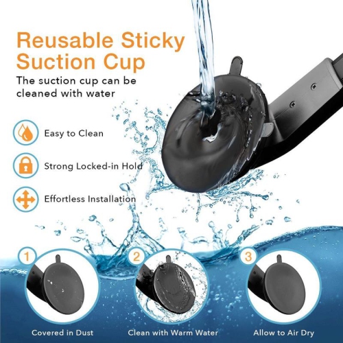 Mighty Mount Simpl Grip 2.0 - 360° Dash & Windshield Mount