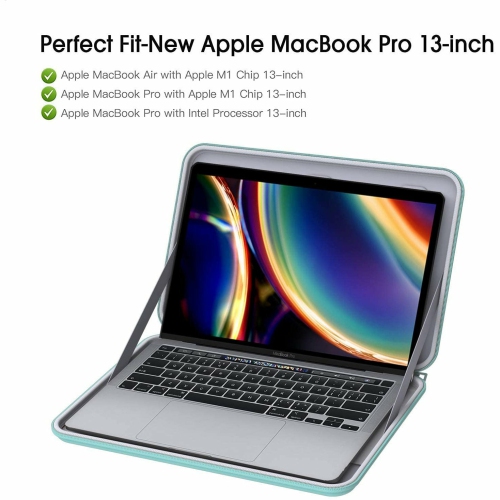 Smatree Enhanced Hard Sleeve for 13" MacBook - Air & Pro, A2338 M1 Compatible, Blue