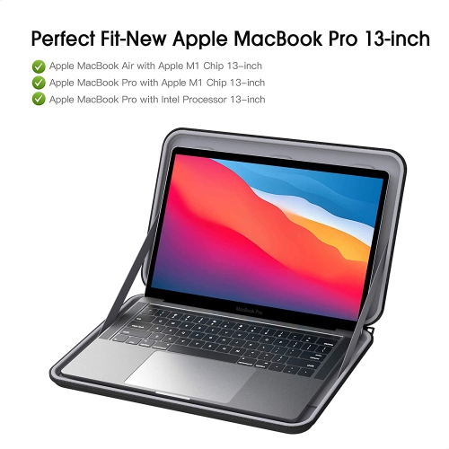 Smatree Hard Shell Laptop Sleeve - Fits MacBook Air/Pro 13", Lenovo Chromebook C330, Acer Chromebook Spin 311, and More