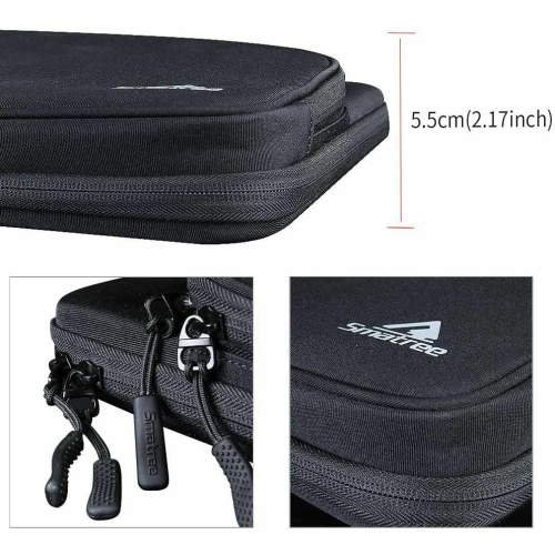 Smatree 15.6-inch Hard Shell Laptop Sleeve - Black