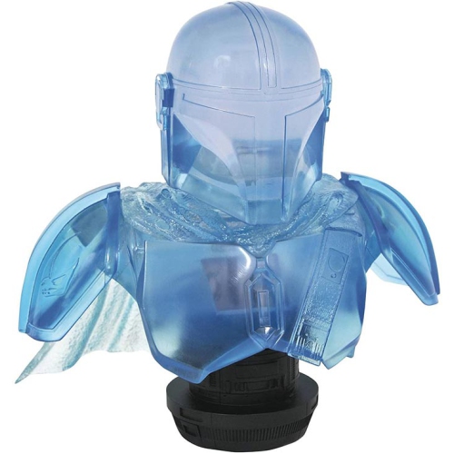 Star Wars Collectible L3D Light 10 Inch Bust Statue SDCC - The Mandalorian