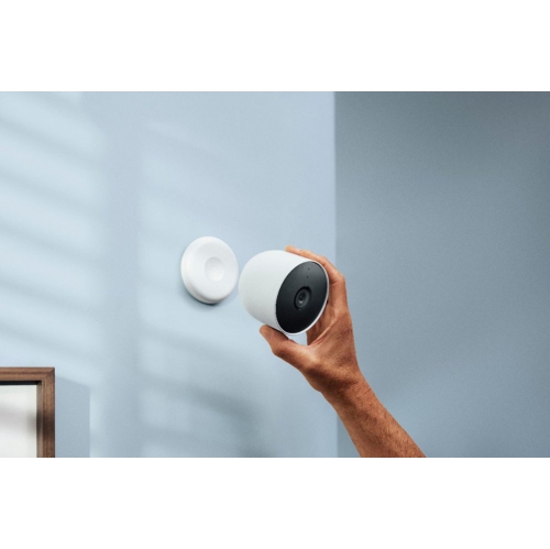 Google - Nest Cam Indoor/Outdoor- Snow