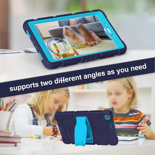 XCRS Apple iPad Mini 6 8.3 inches Rugged Case with Kickstand, Full Body Heavy Duty Triple Layered Shockproof, Anti-Skid Protective Cover with Built